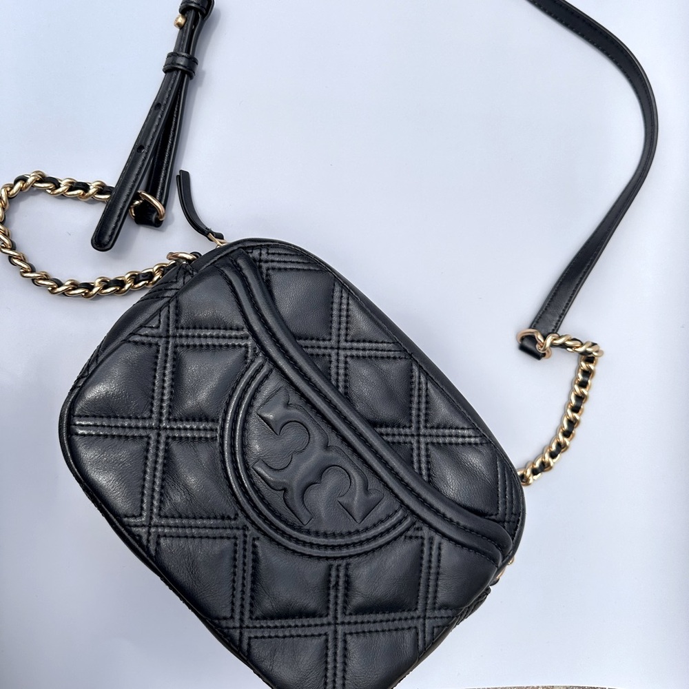 Tori Burch Tufted Bag